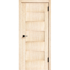 Дверь межкомнатная Дубрава Сибирь Флор ПИОН Лиственница кремовая, глухое полотно